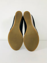 Load image into Gallery viewer, Michael Kors Women's Peep Toe Wedge Heels  | UK6 EU39 | Black