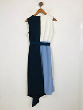 Load image into Gallery viewer, M&S Women's Colour Block Midi Dress NWT | UK14 | Blue