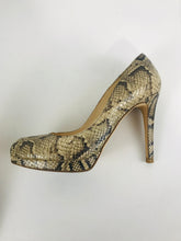 Load image into Gallery viewer, L.K. Bennett Women's Snakeskin Heels | EU40 UK7 | Multicoloured