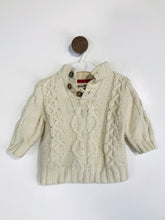 Load image into Gallery viewer, OshKosh Women's High Neck Jumper | 9 Months | Beige