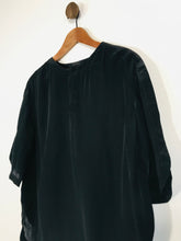 Load image into Gallery viewer, AllSaints Women's Silk Blend Blouse | UK10 | Black