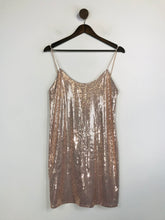 Load image into Gallery viewer, Zara Women's Sequin Mini Dress | M UK10-12 | Pink