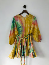 Load image into Gallery viewer, Rhode Resort Women’s Colourful Tie Dye Aline Mini Dress | S UK8 | Multicolour