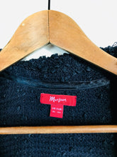 Load image into Gallery viewer, Monsoon Women's Wool Mohair Long Cardigan | UK16 | Blue