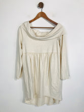 Load image into Gallery viewer, Saturday Sunday Anthropologie Women's Cotton Tunic Mini Dress | XS UK6-8 | Beige