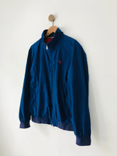 Load image into Gallery viewer, Gant Men’s Harrington Bomber Jacket | L | Navy Blue