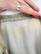 Load image into Gallery viewer, Whistles Women’s Silk Graphic Print Midi Skirt | UK12 | Cream Brown