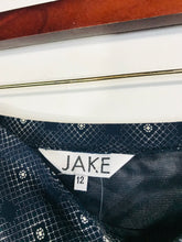 Load image into Gallery viewer, Jake Women's Check Maxi Skirt | UK12 | Blue