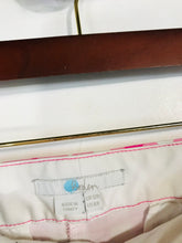 Load image into Gallery viewer, Boden Women's Cotton Gingham Chino Trousers | UK12 | Pink