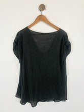 Load image into Gallery viewer, Wrap Women's Boho T-Shirt | UK14-16 | Grey