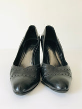 Load image into Gallery viewer, Armani Women's Leather Court Heels | 38.5 UK5.5 | Black