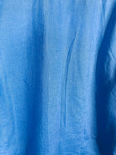 Load image into Gallery viewer, Boss Hugo Boss Men's Linen Button-Up Shirt | L | Blue