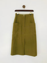 Load image into Gallery viewer, & Other Stories Women's Midi Pencil Skirt | US4 UK8 | Green