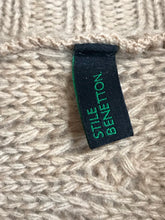 Load image into Gallery viewer, United Colors of Benetton Women's Wool Poncho Jumper | OS | Beige