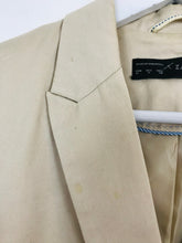Load image into Gallery viewer, Zara Women’s Tailored Blazer Suit Jacket | M | Beige