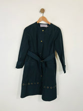 Load image into Gallery viewer, Vera Wang Women's Cotton Ribbed Overcoat Coat | US4 UK8 | Blue