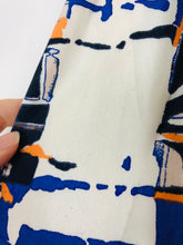 Load image into Gallery viewer, L.K.Bennett Women’s Silk Pleated Midi Skirt | UK10 | White Multi