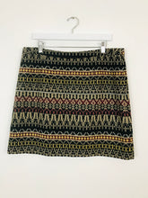Load image into Gallery viewer, Monsoon Womens Patterned Mini Skirt | UK16 | Multi Coloured