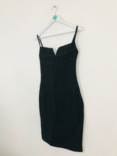 Load image into Gallery viewer, Kevan Jon Women’s Beaded Mesh Bodycon Dress | M | Black