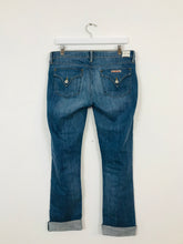 Load image into Gallery viewer, Hudson Womens Bacara Crop Straight Cuffed Jeans | 28 UK10 | Blue