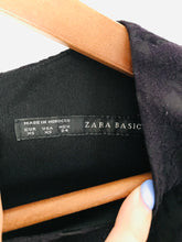 Load image into Gallery viewer, Zara Women's Ruffle peplum Sheath Dress | XS UK6-8 | Black