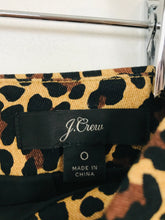 Load image into Gallery viewer, J.Crew Leopard Print Pencil Skirt | UK6-8 | Brown