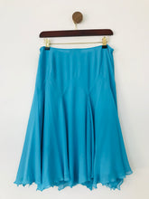 Load image into Gallery viewer, After Six Women's Slit A-Line Skirt | UK14 | Blue
