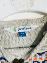 Load image into Gallery viewer, John Lewis Kid's Cotton Jumper | 2-3 Years | Multicoloured