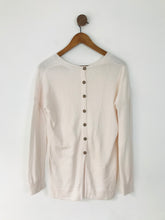 Load image into Gallery viewer, The White Company Women’s V-Neck Knit Jumper | UK8 | Light Pink