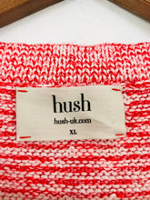Load image into Gallery viewer, Hush Women's Striped Knit Cardigan | XL | Red