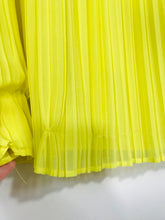 Load image into Gallery viewer, Hoss Women's Pleated A-Line Dress | EU40 UK12 | Yellow