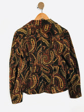 Load image into Gallery viewer, Harold’s Women's Cotton Boho Blazer Jacket | UK8 | Multicoloured