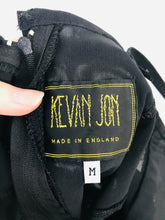 Load image into Gallery viewer, Kevan Jon Women’s Beaded Mesh Bodycon Dress | M | Black