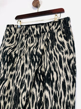Load image into Gallery viewer, Hobbs Women's Silk Animal Print Pencil Skirt | UK16 | Multicoloured