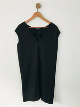 Load image into Gallery viewer, Cos Women's Silk Sleeveless Shift Dress | M UK10-12 | Black