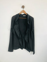 Load image into Gallery viewer, Sandwich Women's Long Sleeve Ruffle Blouse | L UK14 | Grey