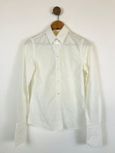 Load image into Gallery viewer, Massimo Dutti Women's Long Sleeve Button-Up Shirt | 36 UK8 | White