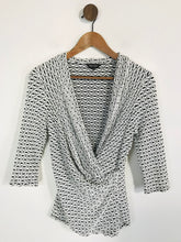 Load image into Gallery viewer, Phase Eight Women's Wrap Blouse | UK12 | White