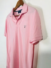 Load image into Gallery viewer, Gant Women's Cotton Polo Shirt | S UK8 | Pink