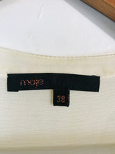 Load image into Gallery viewer, Maje Women's Silk Shift Dress | EU38 UK10 | White