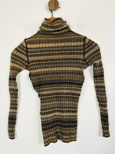 Load image into Gallery viewer, Dolce & Gabbana Women's Striped Slim fit Jumper | S | Brown