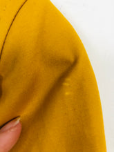Load image into Gallery viewer, Ted Baker Women’s A-Line Trench Coat | 2 UK10 | Mustard Yellow