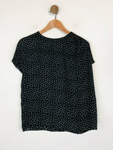 Load image into Gallery viewer, Mango Women's Polka Dot Blouse | S UK8 | Black