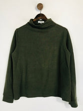 Load image into Gallery viewer, Farhi Women's High Neck Ribbed T-Shirt | L UK14 | Green