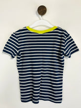 Load image into Gallery viewer, Mini Boden Kid's Striped T-Shirt | 7 years | Blue