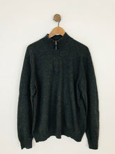 Load image into Gallery viewer, Uniqlo Women’s Zip Neck 100% Cashmere Jumper | XL UK14-16 | Grey