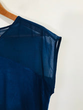Load image into Gallery viewer, Design History Women's Sheer T-Shirt | M UK10-12 | Blue