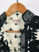 Load image into Gallery viewer, Akbar Women's Embroidered Moroccan Tunic | M UK10-12 | White