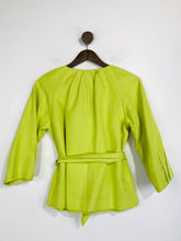Load image into Gallery viewer, Jaeger Women's Pleated Blazer Jacket | UK10 | Green