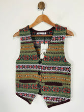 Load image into Gallery viewer, Zara Women's Wool Knit Vest NWT | M UK10-12 | Multicoloured